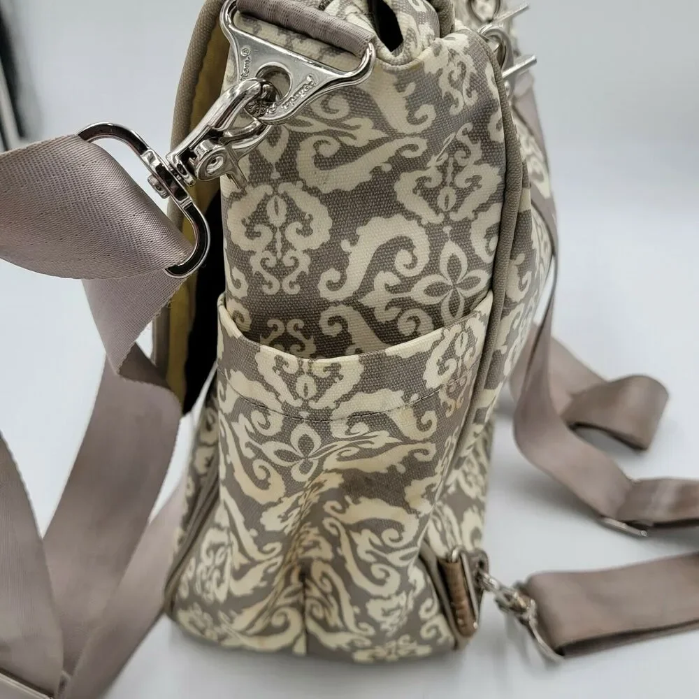 Petunia Pickle Bottom Diaper Bag Backpack Floral Pattern Boho Cottagecore Retro